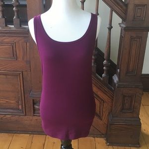 Dark Magenta Tank Top